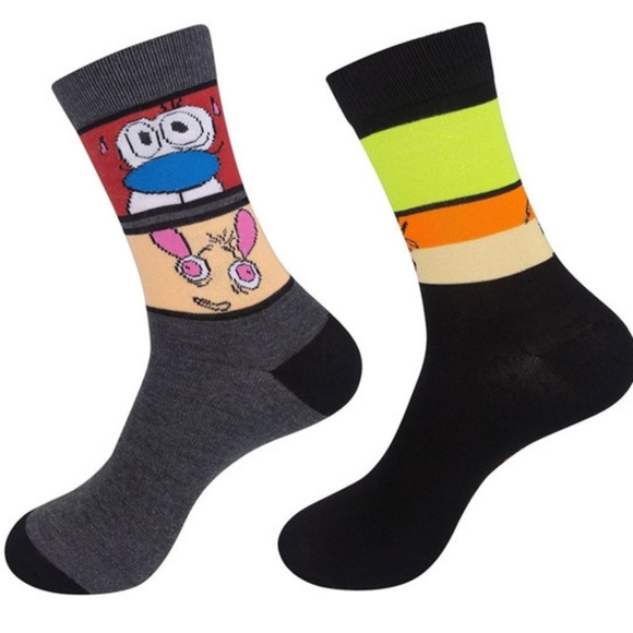 Nickelodeon Ren and Stempy/ Rugrats Sock Bundle - Picture 5 of 6